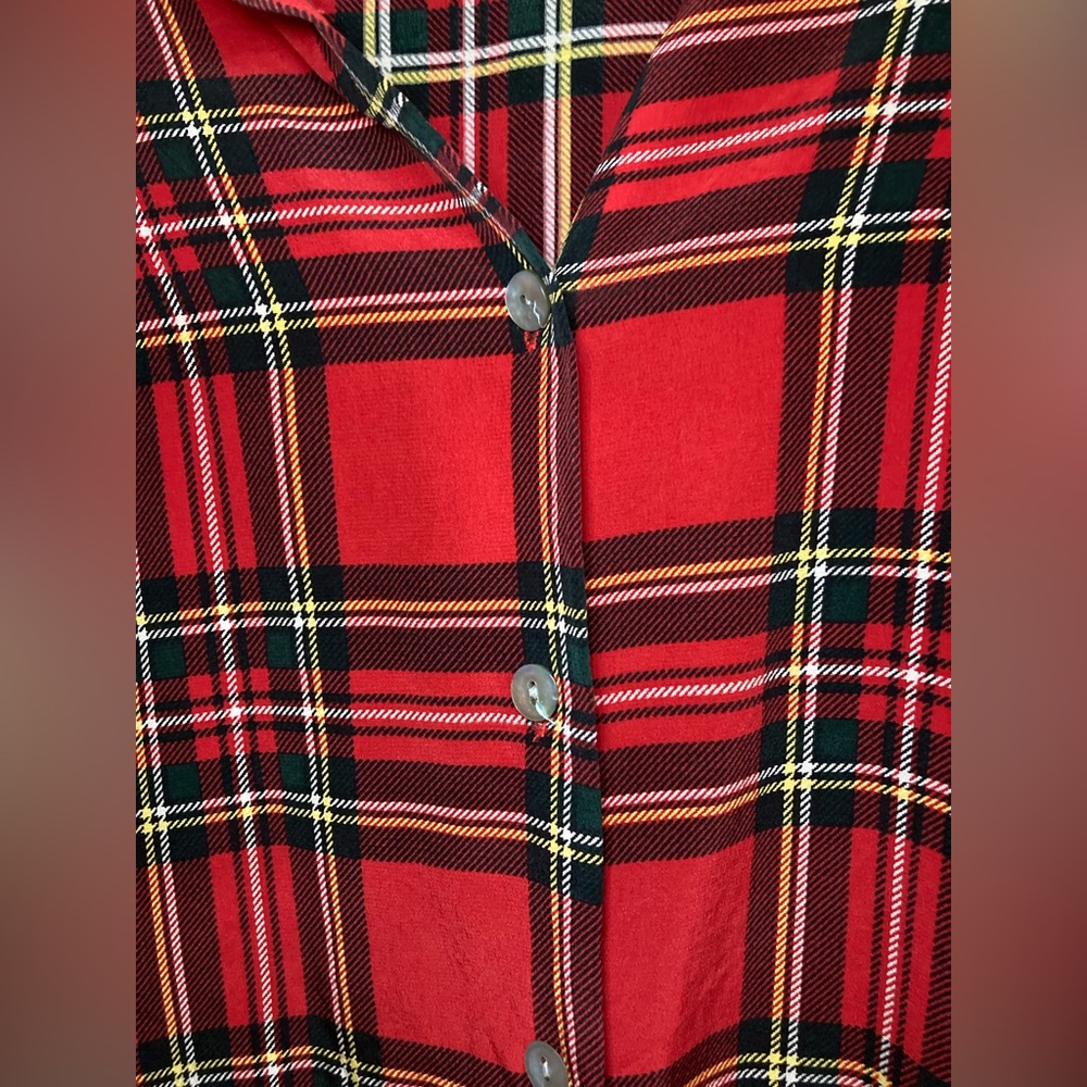 Pendleton Red and Green Plaid Shirt - Picture 3 of 11